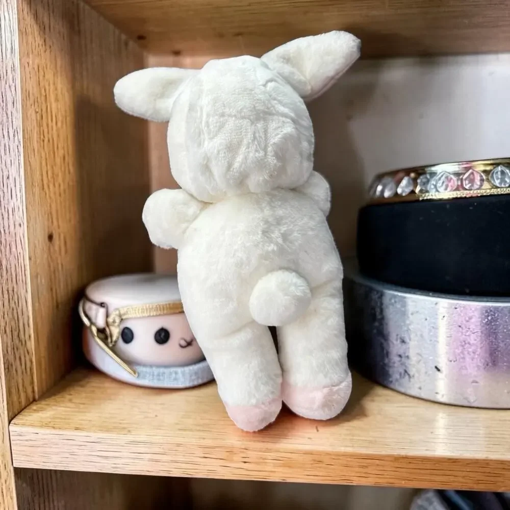 Vintage 1985 Precious Moments Snowflake Bunny Plush Doll #5379 Applause Samuel